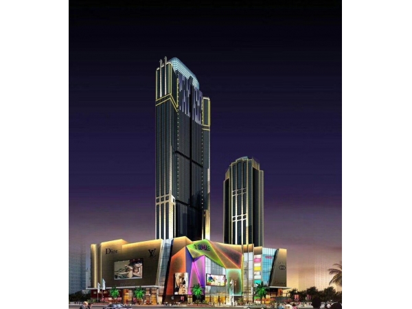 LED线条灯打造具有特色的夜游景观